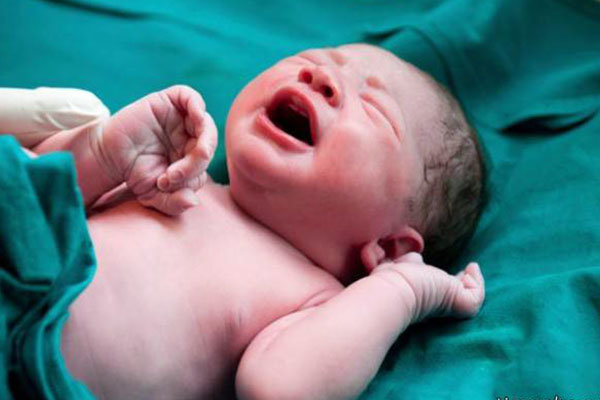 نوزاد ۶ کیلوگرمی در بیمارستان کنگان متولد شد