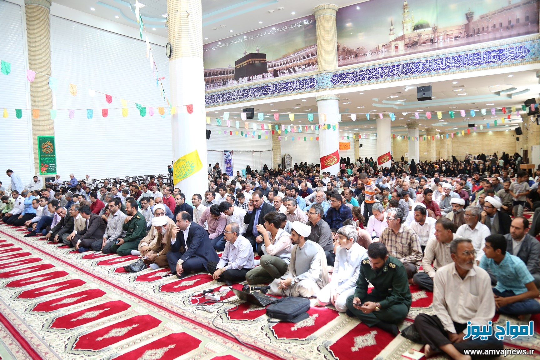 گزارش تصویری / مراسم عید غدیر خم در مصلی کنگان