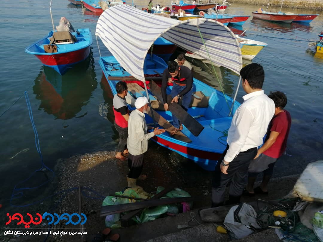 گزارش تصویری / پاکسازی اسکله کنگان به مناسبت هفته محیط زیست