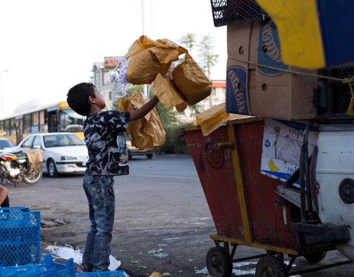 کودکان کار، فرزند ناخوانده شهر کنگان