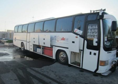 توقیف اتوبوس حامل گازوئیل قاچاق در بوشهر