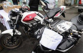 کشف ۲ دستگاه موتورسیکلت قاچاق میلیاردی در کنگان